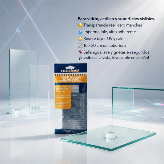 Parche Flex Rezistent Transparente – Sella sin que se note