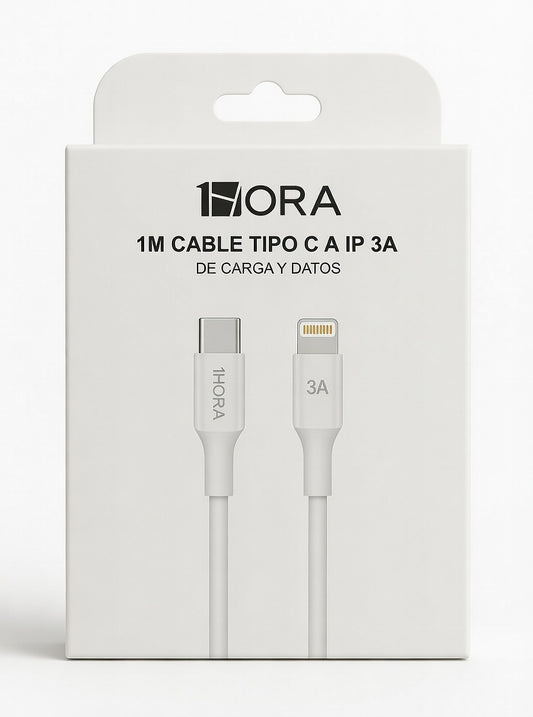 Cable Tipo C a iPhone 1Hora (CAB258)