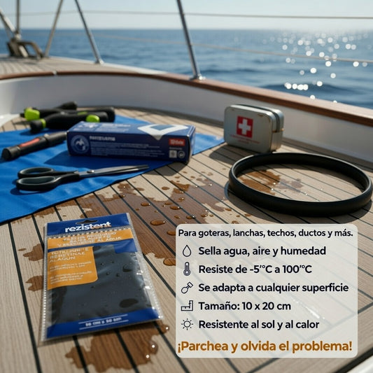 Parche Flex Rezistent Negro – El parche que lo arregla todo