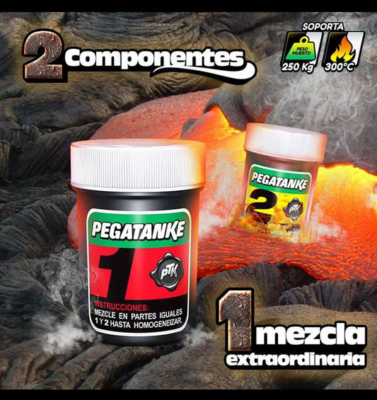 "Pegatanke Acero – La fórmula más resistente de todas"
