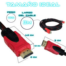 Cable HDMI 3 Mts