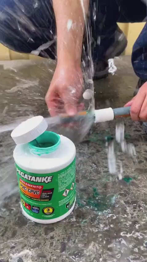 "Pegatanke PVC & CPVC 25, 80, 118, 240 y 475 ml."